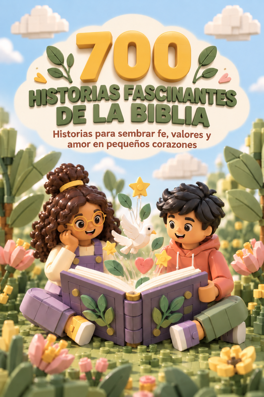 700 historias fascinantes de la Biblia + BONOS de obsequio!